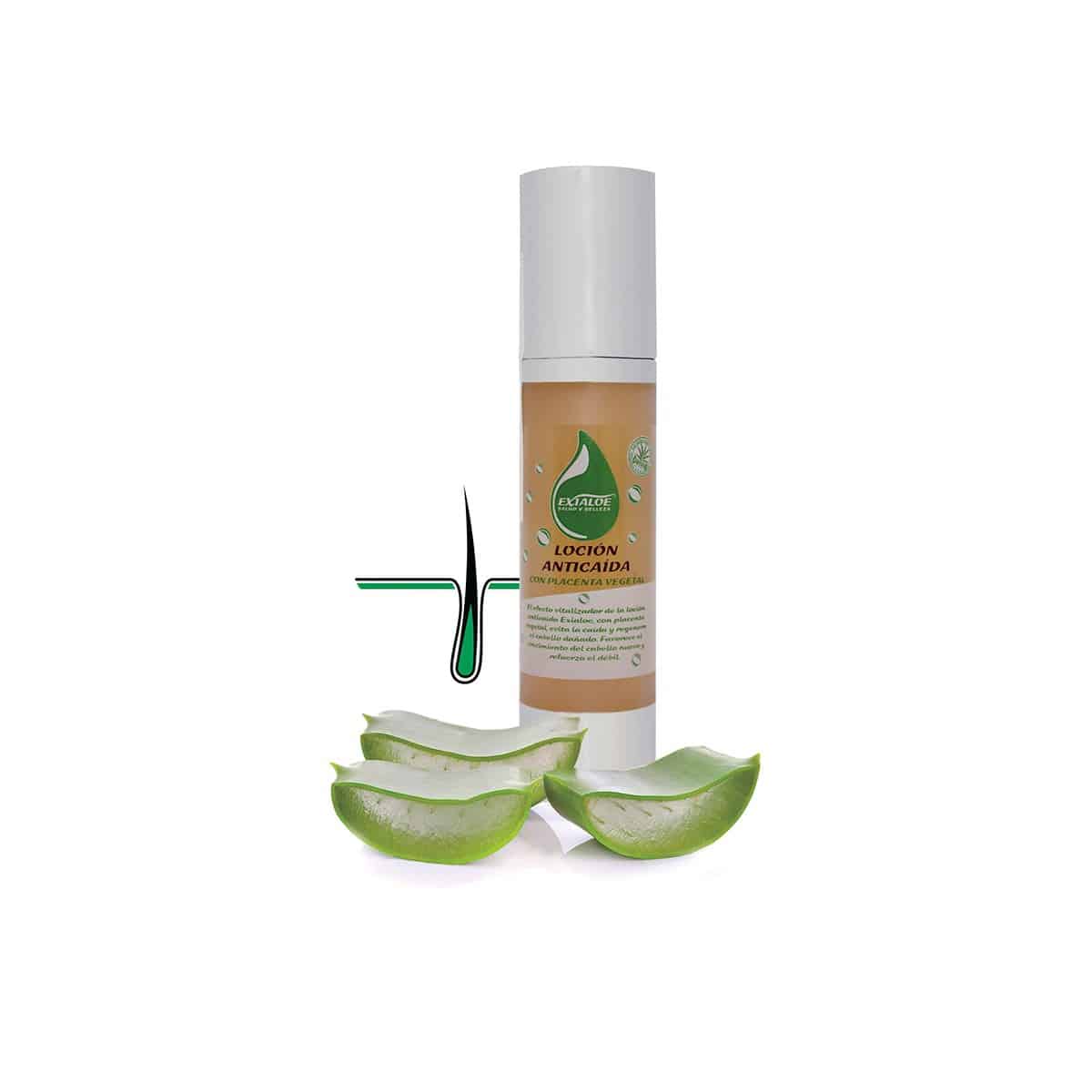 TRATAMIENTO ANTI-CAIDA CON ALOE VERA