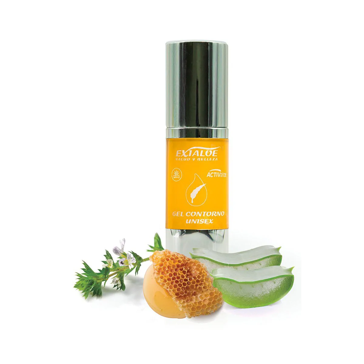 gel-contorno ojos y boca exialoe todo aloe con aloe vera